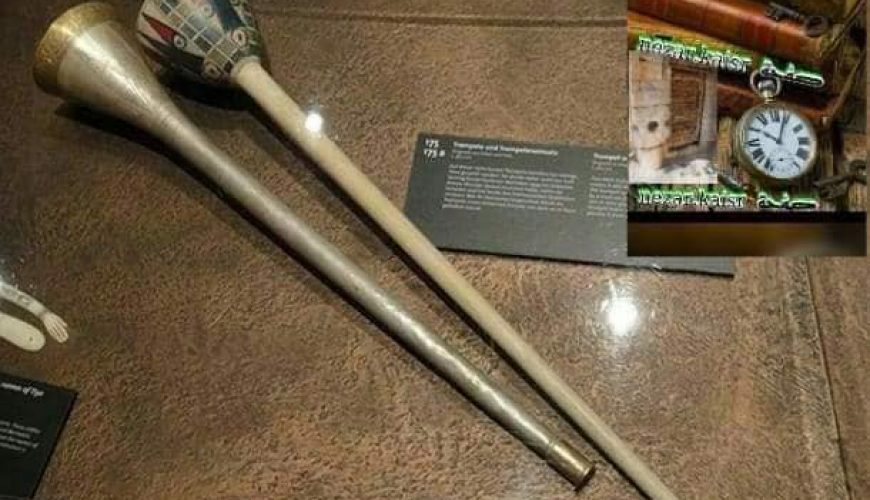 Trumpet of Tutankhamun.